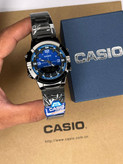 ساعت کاسیو مردانه مشکی صفحه سرمهای Casio AMW-B880